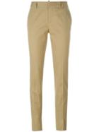 Dsquared2 Tailored Trousers, Women's, Size: 44, Nude/neutrals, Cotton/spandex/elastane/polyester