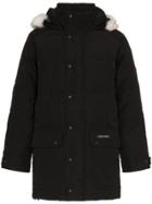 Canada Goose Emory Coyote Fur Trim Parka - Black