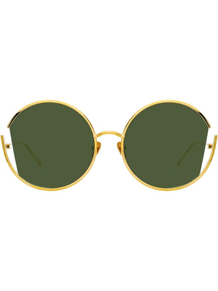 Linda Farrow Lfl851 Sunglasses - Gold