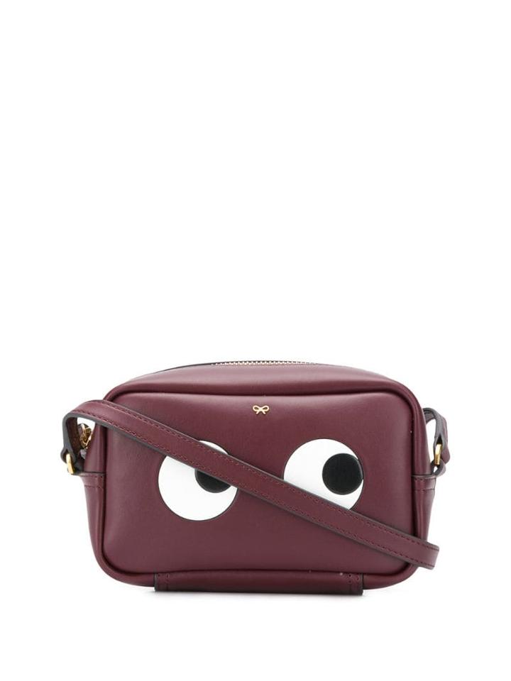 Anya Hindmarch Eyes Right Crossbody Bag - Red