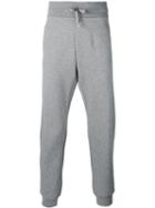 Moncler Gamme Bleu Diagonal Band Track Pants, Men's, Size: Large, Grey, Cotton