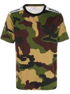 Moschino Camouflage Printed T-shirt - Green