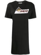 Mcq Alexander Mcqueen Pyramid Scene T-shirt Dress - Black