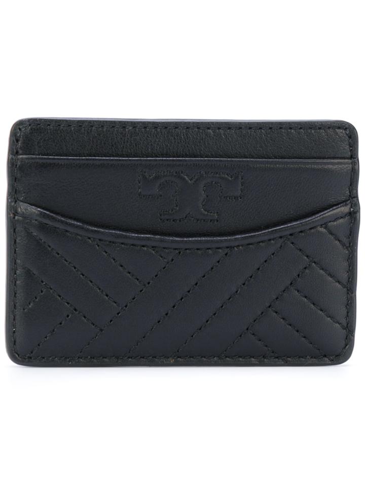 Tory Burch Alexa Quilted Cardholder - Black