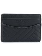 Tory Burch Alexa Quilted Cardholder - Black