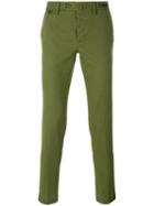 Pt01 - Skinny Trousers - Men - Cotton/spandex/elastane - 56, Green, Cotton/spandex/elastane