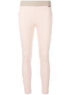 Twin-set Skinny Lace Trousers - Nude & Neutrals