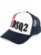 Dsquared2 In The Name Of Thrills Mesh Logo Cap - White
