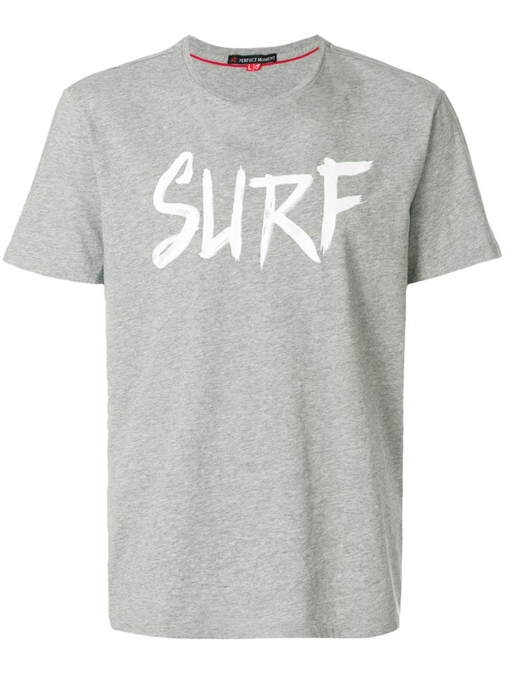 Perfect Moment Surf Print T-shirt - Grey
