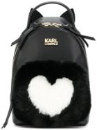 Karl Lagerfeld K/love Mini Backpack - Black
