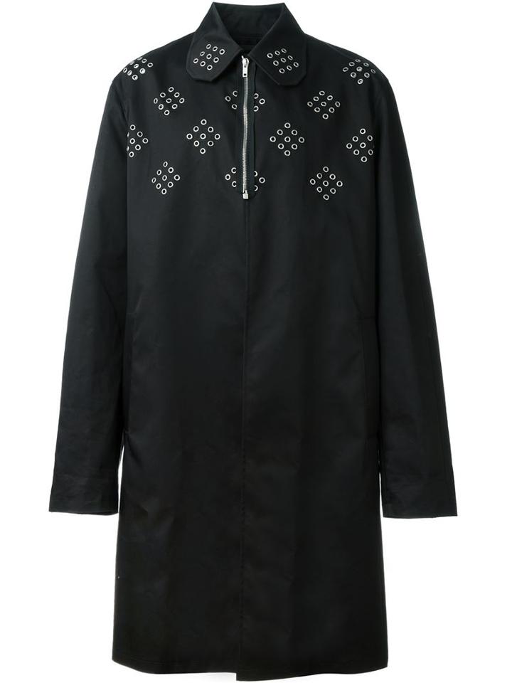 Raf Simons Eyelet Long Coat