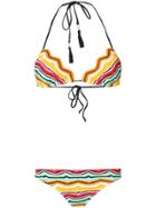 Missoni Mare Striped Bikini Set - Multicolour