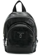 Marc Jacobs Mini Double Zip Backpack - Black