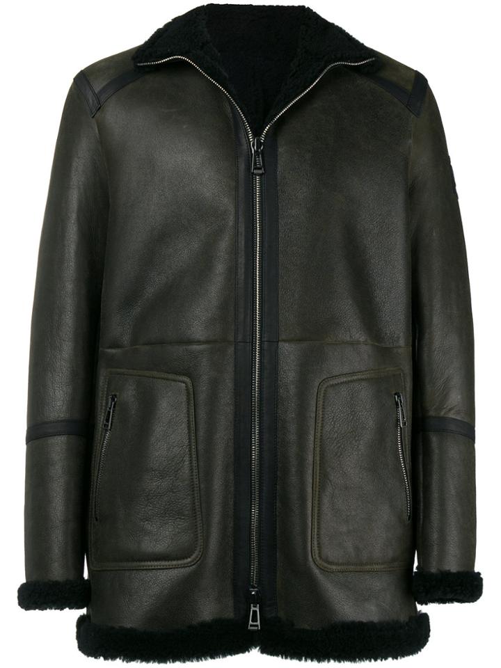 Belstaff Shearling Jacket - Green
