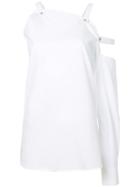 Monographie Asymmetric Strap Top - White