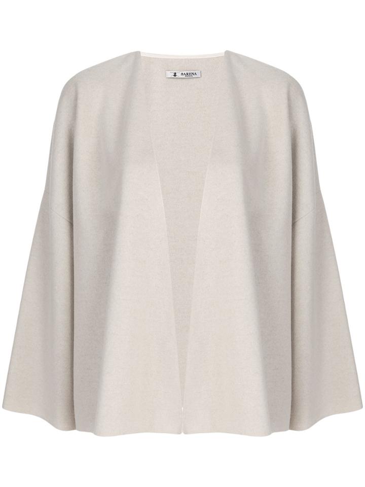 Barena Flare Cardigan - Nude & Neutrals
