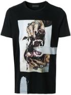 Rh45 Graphic Dog Print T-shirt - Black