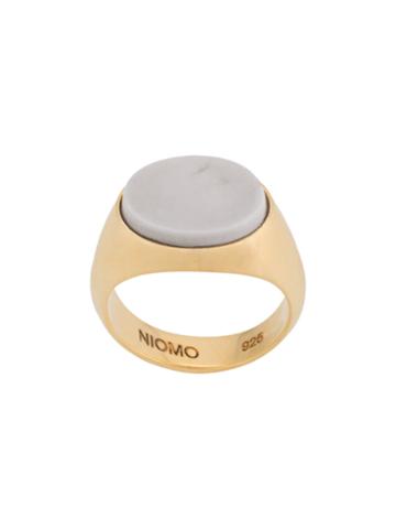 Niomo Lana Oval Ring - Metallic