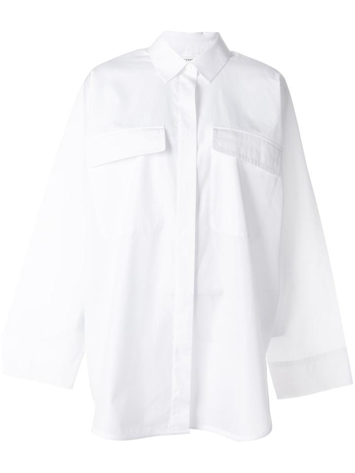 Maison Margiela - Classic Oversized Shirt - Women - Cotton - 40, White, Cotton