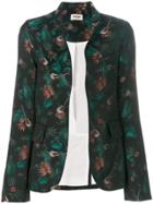 Zadig & Voltaire Guitar And Jungle Print Blazer - Black