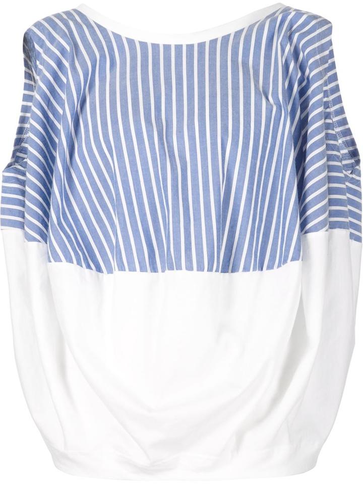 Vivienne Westwood Anglomania Striped Cocoon Top