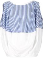 Vivienne Westwood Anglomania Striped Cocoon Top