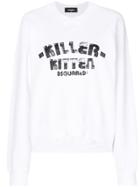 Dsquared2 Killer Kitten Sweatshirt - White