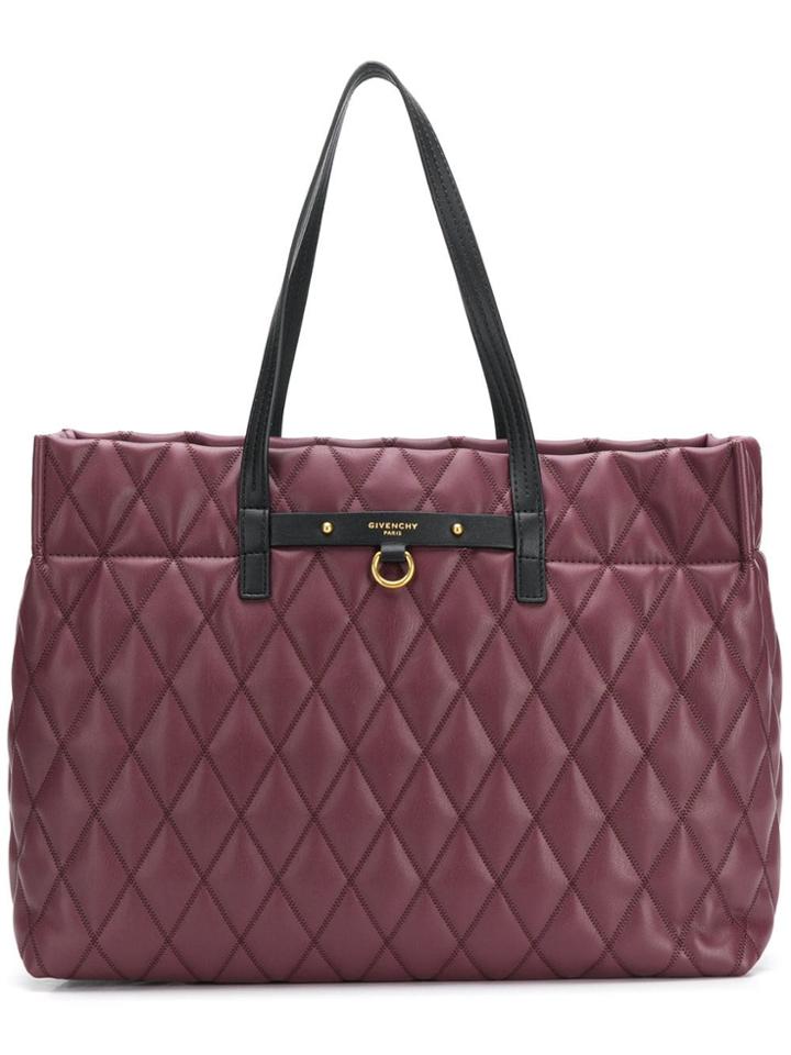 Givenchy Duo Quilted Tote - Purple