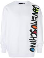 Love Moschino Logo Print Sweatshirt - White
