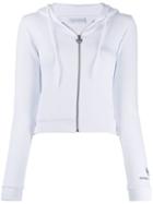 Chiara Ferragni Eye Zip Hoodie - White
