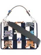 Fendi - 'kan I' Shoulder Bag - Women - Polyester/resin - One Size, Women's, Blue, Polyester/resin