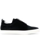 Pierre Hardy Elastic Slip-on Sneakers - Black