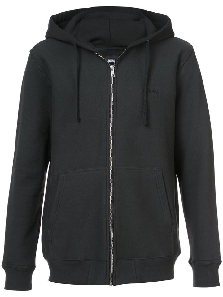 Valentino Contrast Panel Hoodie - Grey
