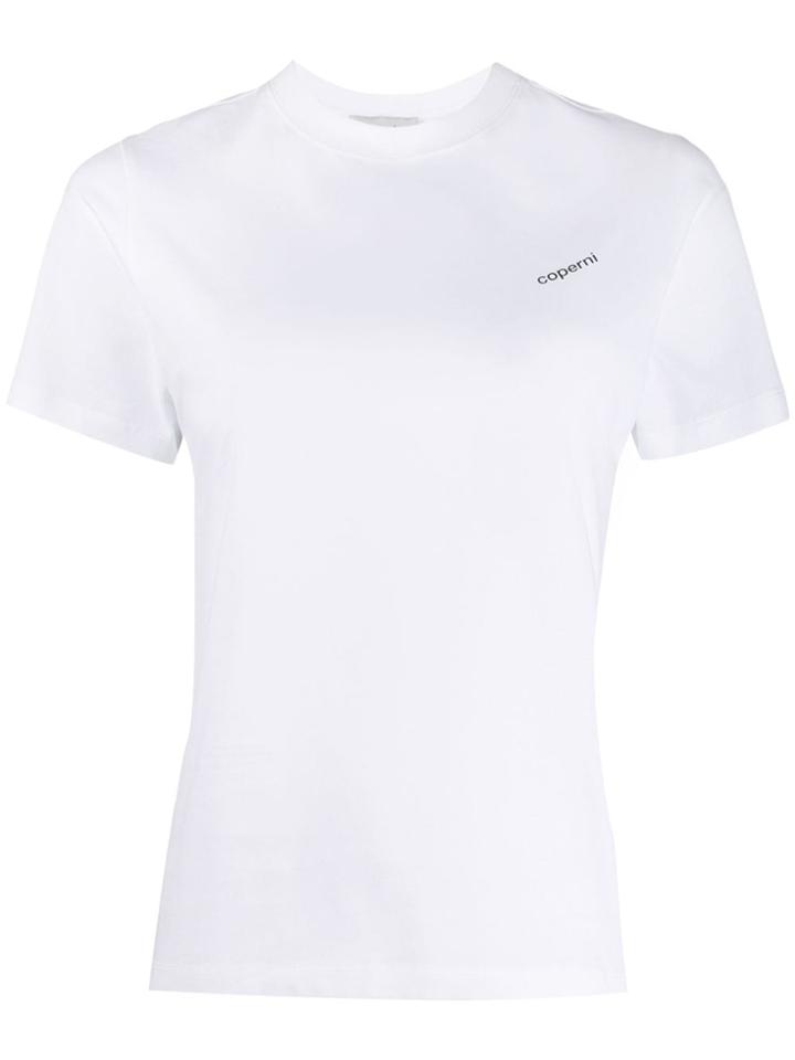 Coperni High-neck T-shirt - White