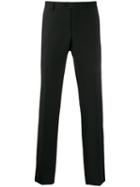 Z Zegna Colour Block Tailored Trousers - Black