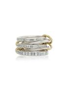 Spinelli Kilcollin 18k White Yellow Gold Augusta Diamond Ring -