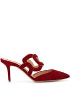 Rupert Sanderson Mannequin Linked-chain Mules - Red
