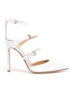 Gianvito Rossi Buckled Leather Pumps