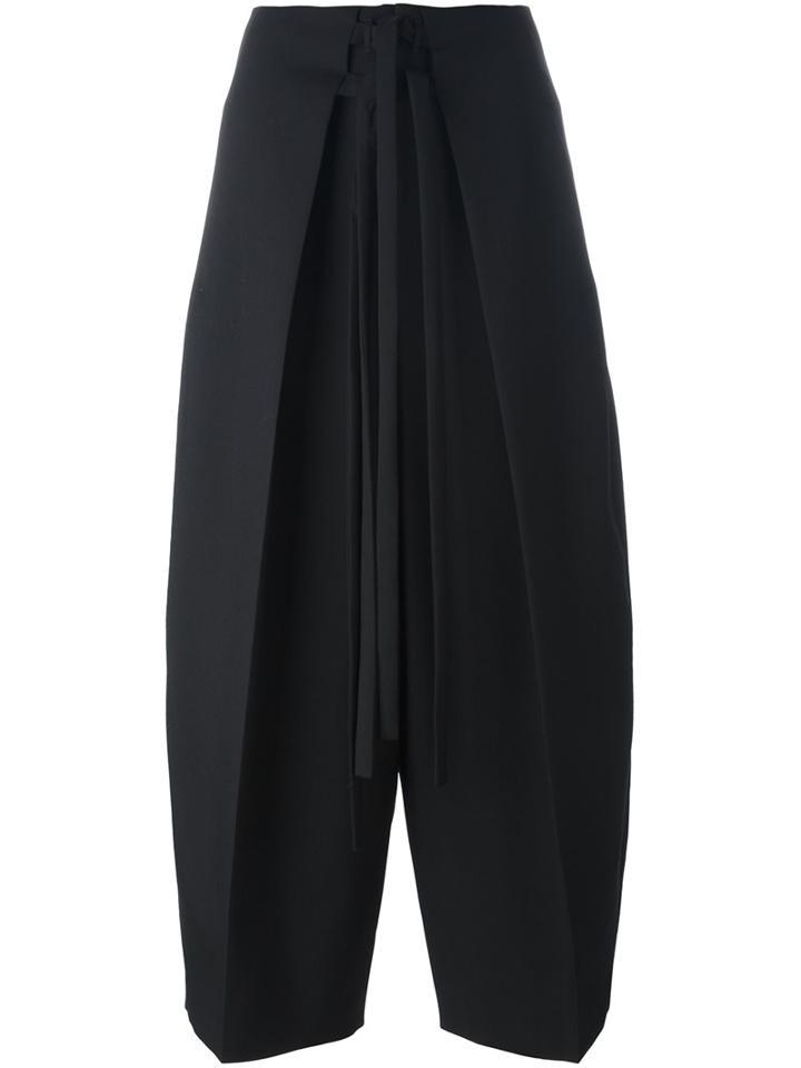 Isabel Marant - 'radley' Cropped Pants - Women - Acetate/cupro/wool - 34, Black, Acetate/cupro/wool