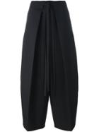Isabel Marant - 'radley' Cropped Pants - Women - Acetate/cupro/wool - 34, Black, Acetate/cupro/wool