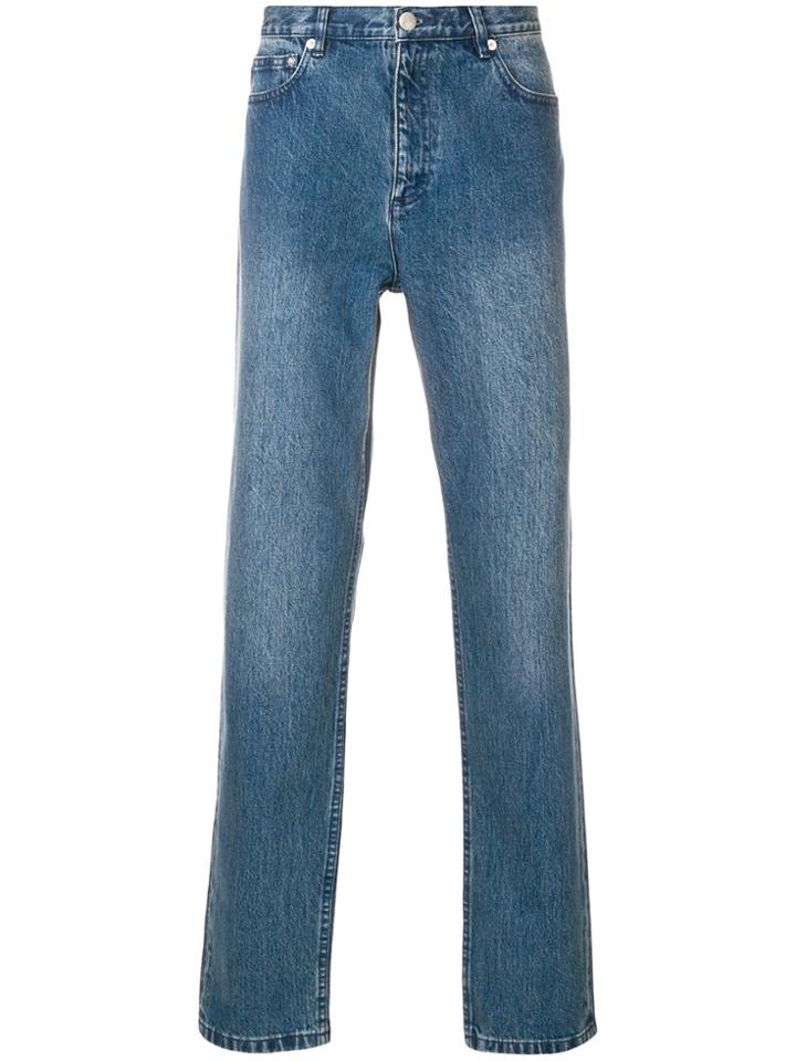 A.p.c. Washed Out Jeans - Blue
