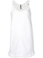 Nobody Denim Darby Pinafore Spirit - White