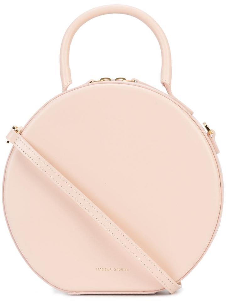 Mansur Gavriel Circle Crossbody Bag - Pink