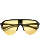 District Vision Black And Yellow Nagata Sunglasses
