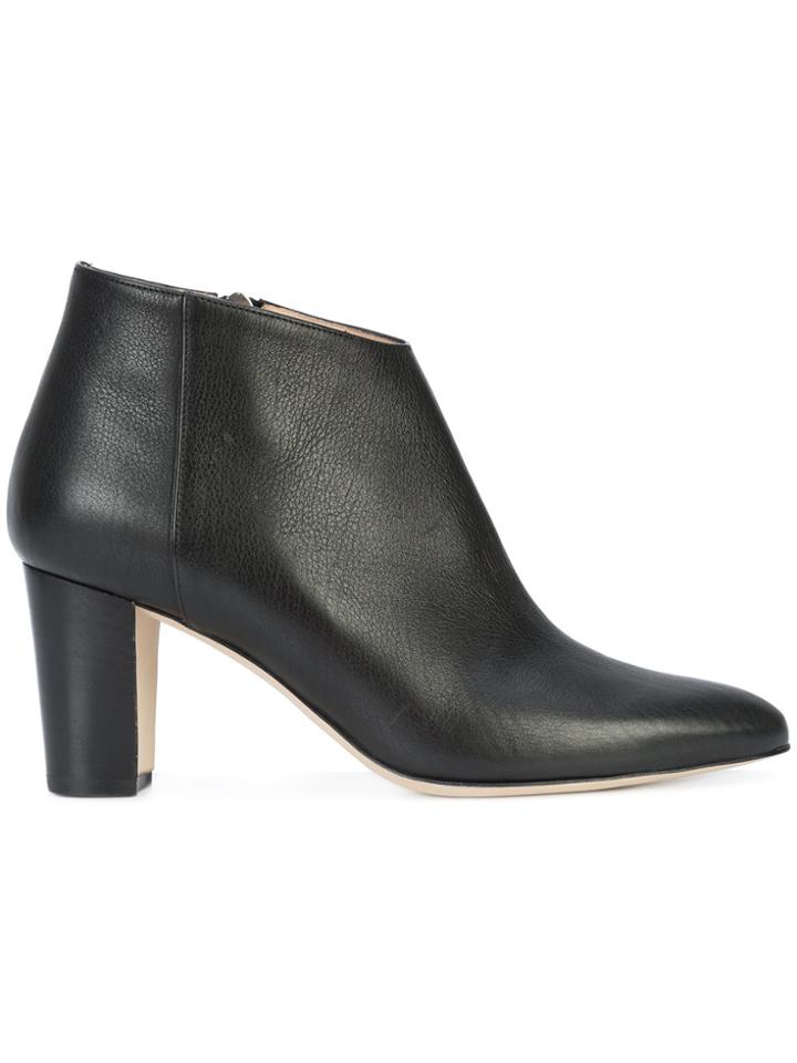 Manolo Blahnik Brusta Ankle Boots - Black
