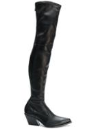 Givenchy Cowboy Over-the-knee Boots - Black
