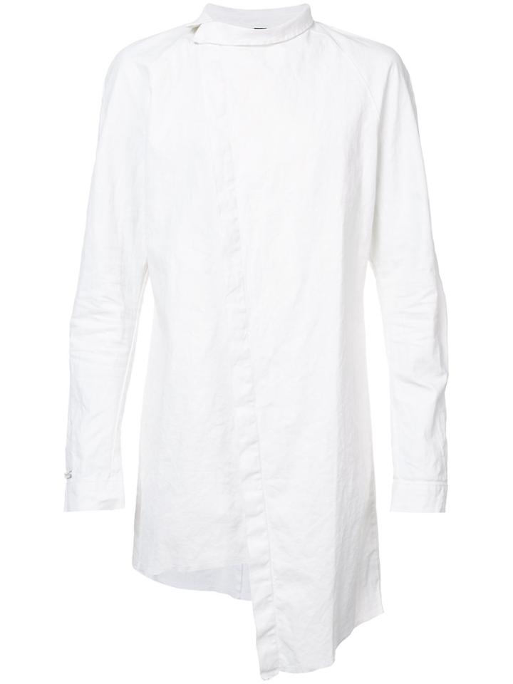 Army Of Me Asymmetric Shirt - White
