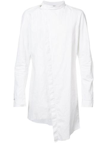 Army Of Me Asymmetric Shirt - White