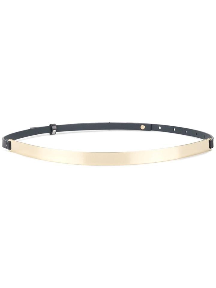 Comme Moi Thin Waist Belt - Gold