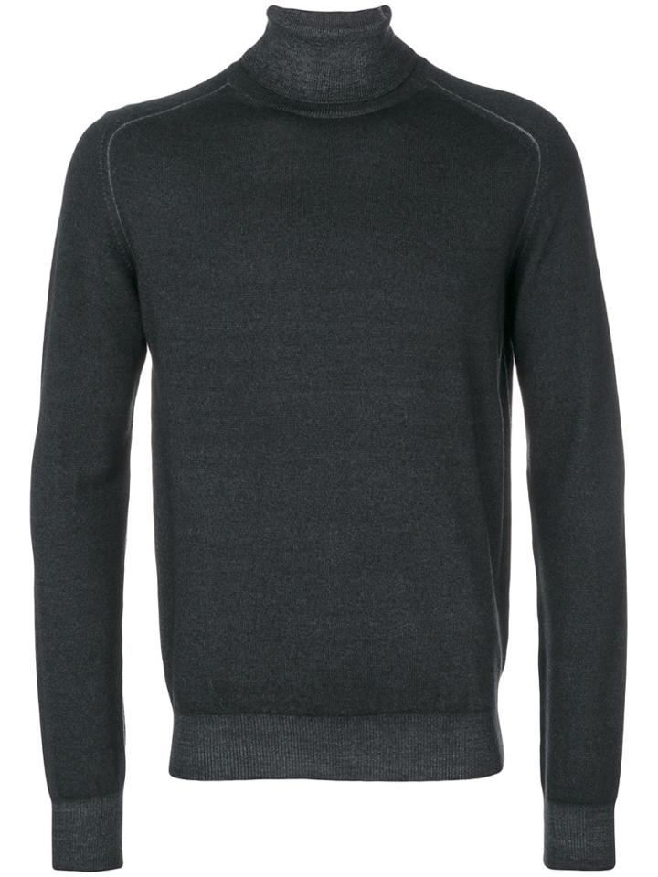 Etro Turtle Neck Jumper - Grey